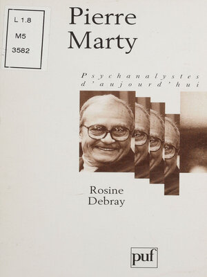 cover image of Pierre Marty